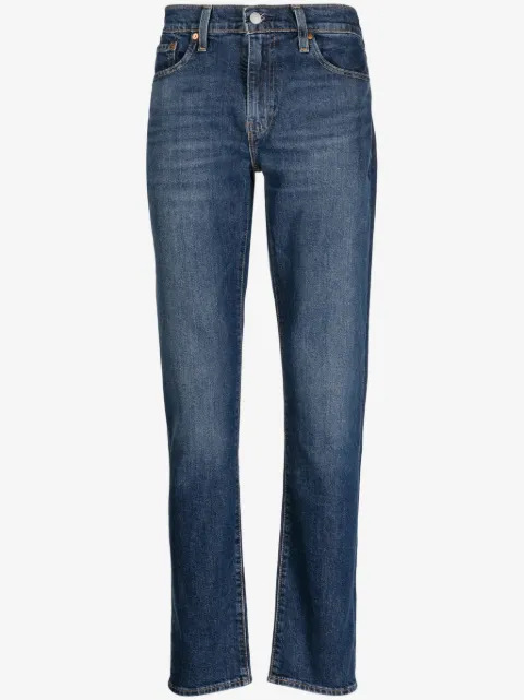 Levi's mid-rise slim-fit jeans