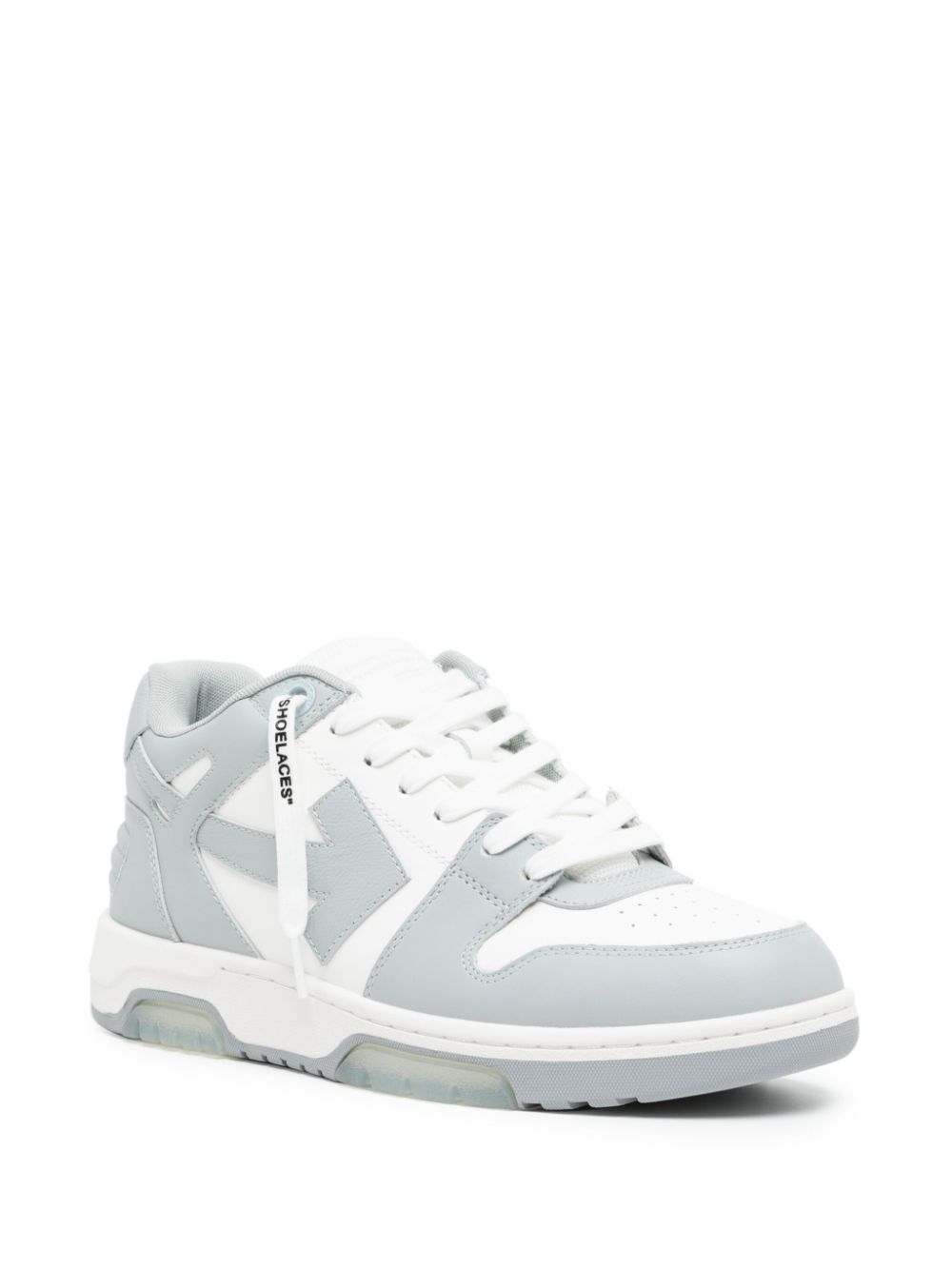 Off-White Out Of Office leather sneakers - Wit