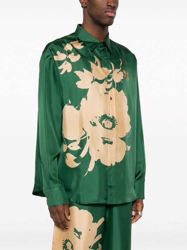 PIERRE-LOUIS MASCIA, Off white Women's Floral Shirts & Blouses