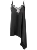 DSQUARED2 lace-trim satin slip dress - Black