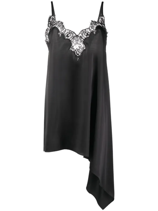 レーストリムスリップドレス DSQUARED2 レーストリム スリップドレス | ブラック | FARFETCH JP