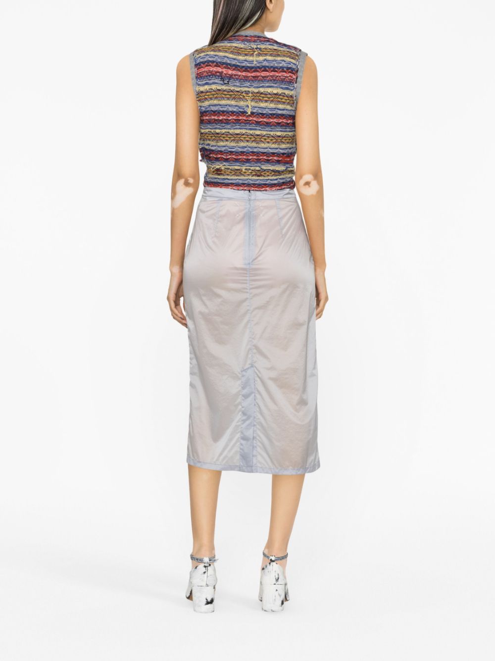 Affordable Maison Margiela zip-up midi skirt Women