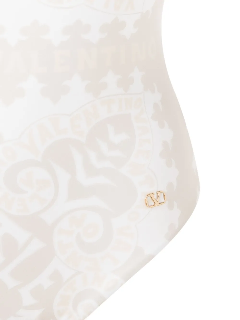 Valentino Garavani Badpak met geometrische print Beige