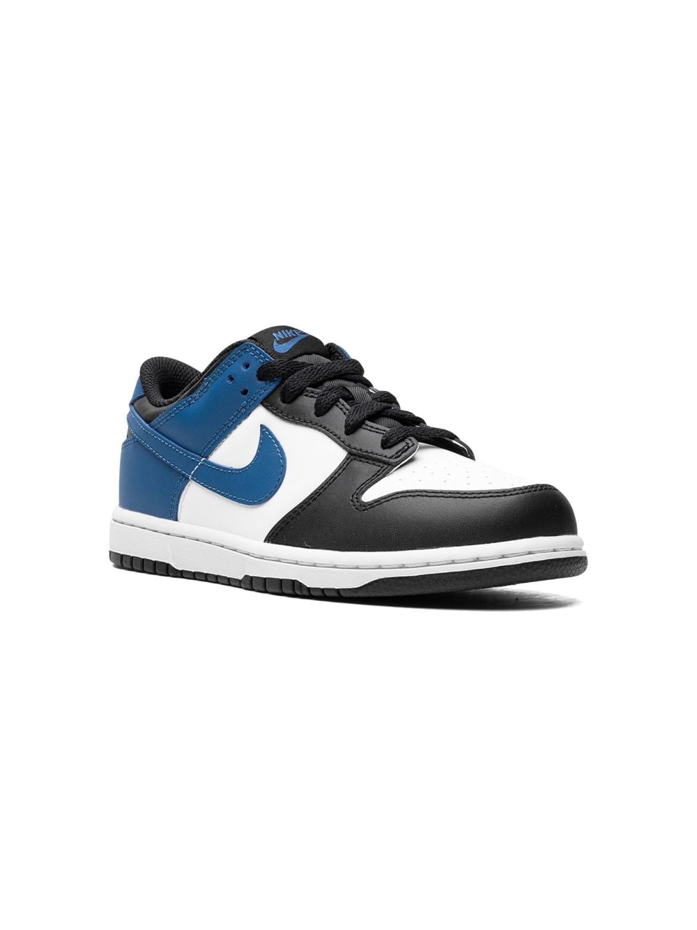 Shop Nike Dunk Low "industrial Blue" Sneakers In Black
