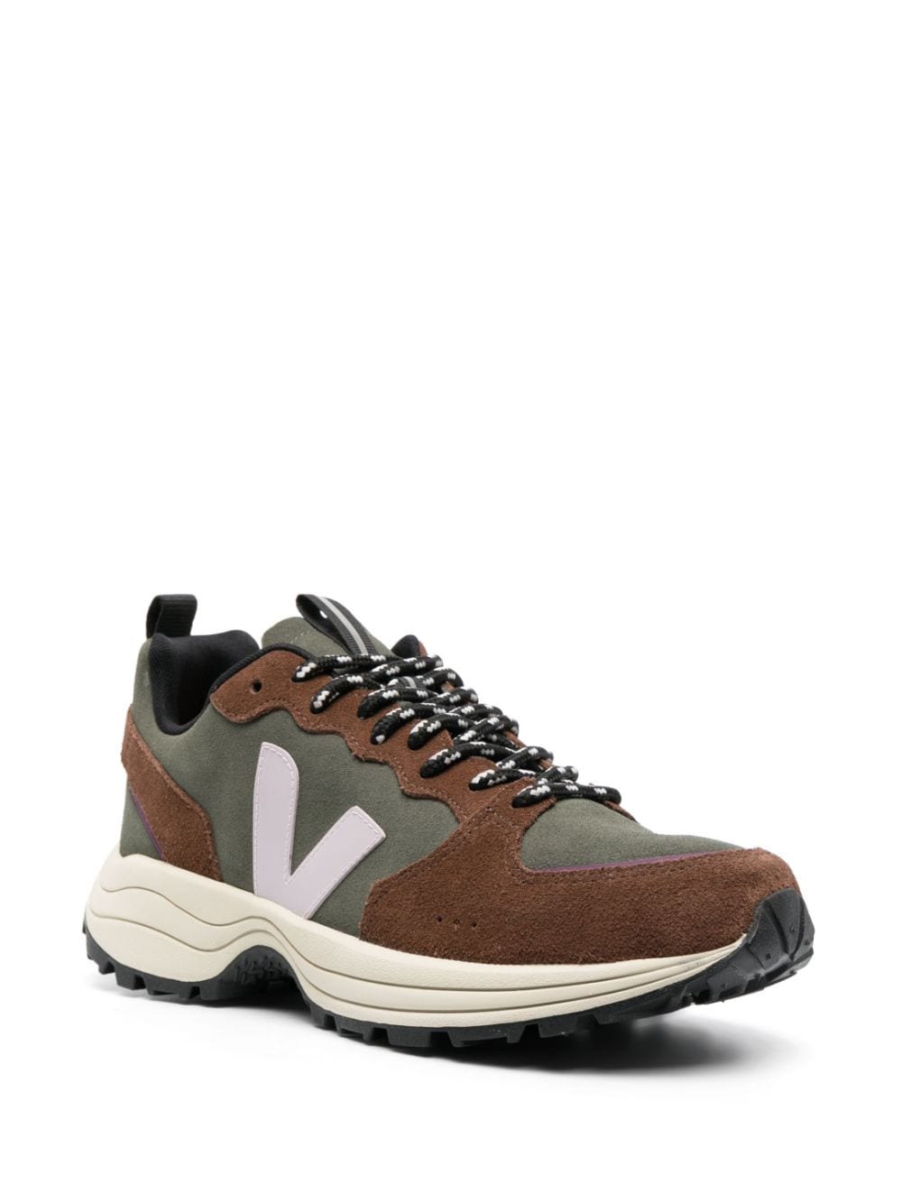 Shop Veja Venturi Alveomesh Panelled Sneakers In Green