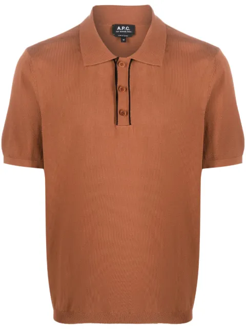 A.P.C. Jacky Pima-cotton polo shirt