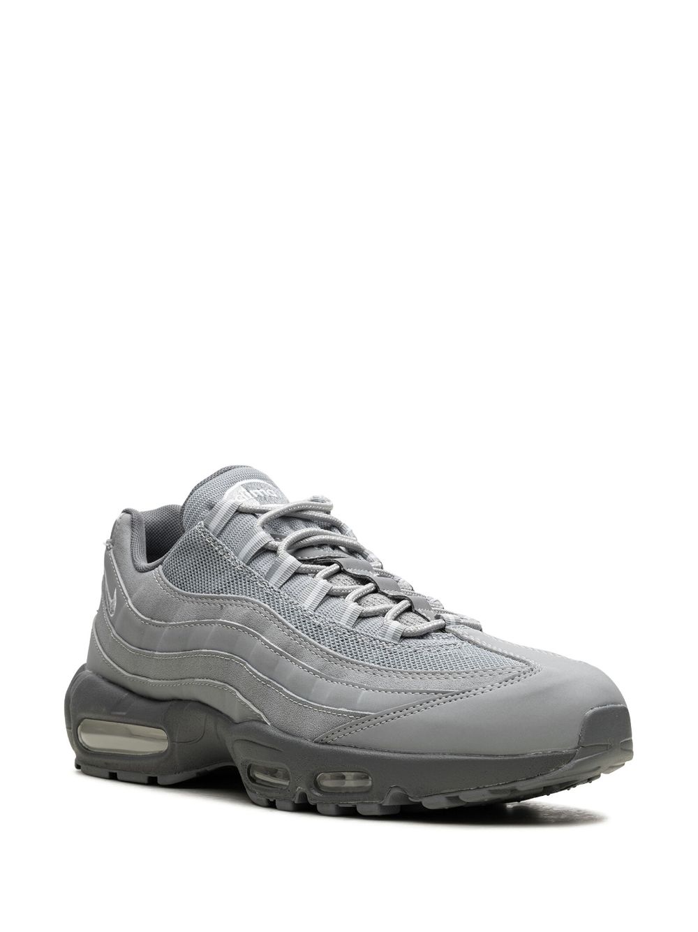 Shop Nike Air Max 95 "triple Grey" Sneakers