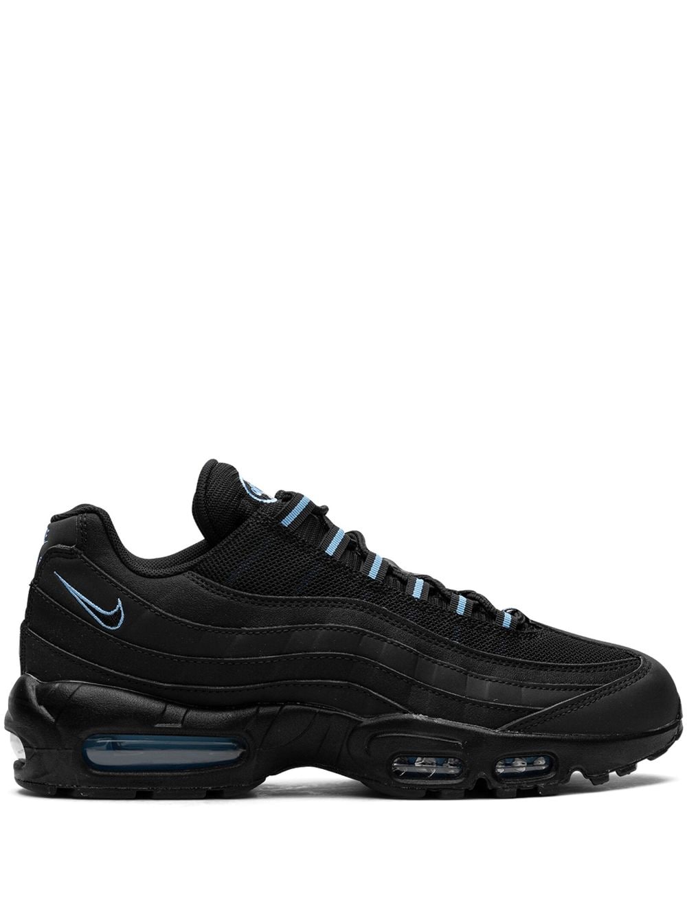 Image 1 of Nike Air Max 95 "Black/University Blue" sneakers