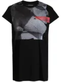 Julius graphic-print cotton T-shirt - Black
