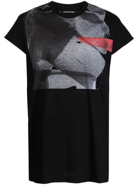 Julius graphic-print cotton T-shirt