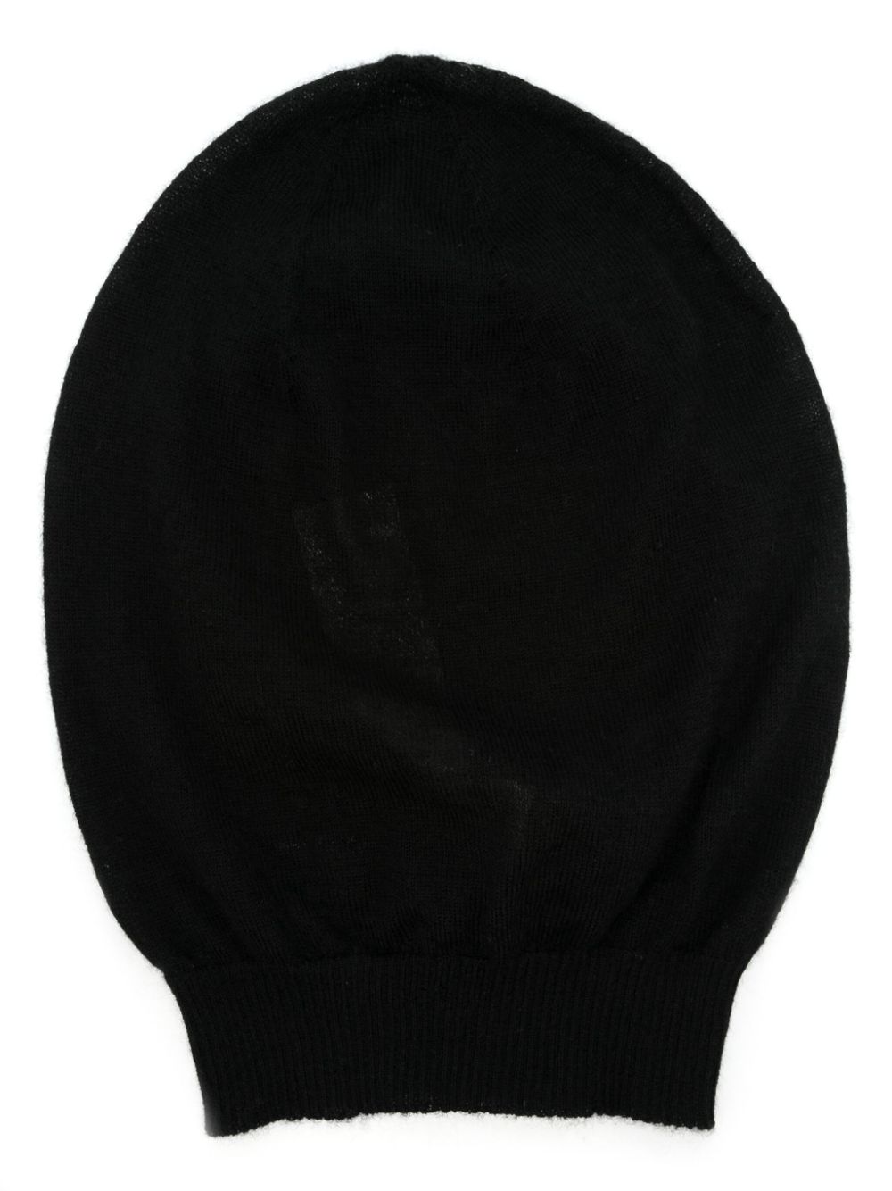 Rick Owens Big Cashmere Beanie In Black