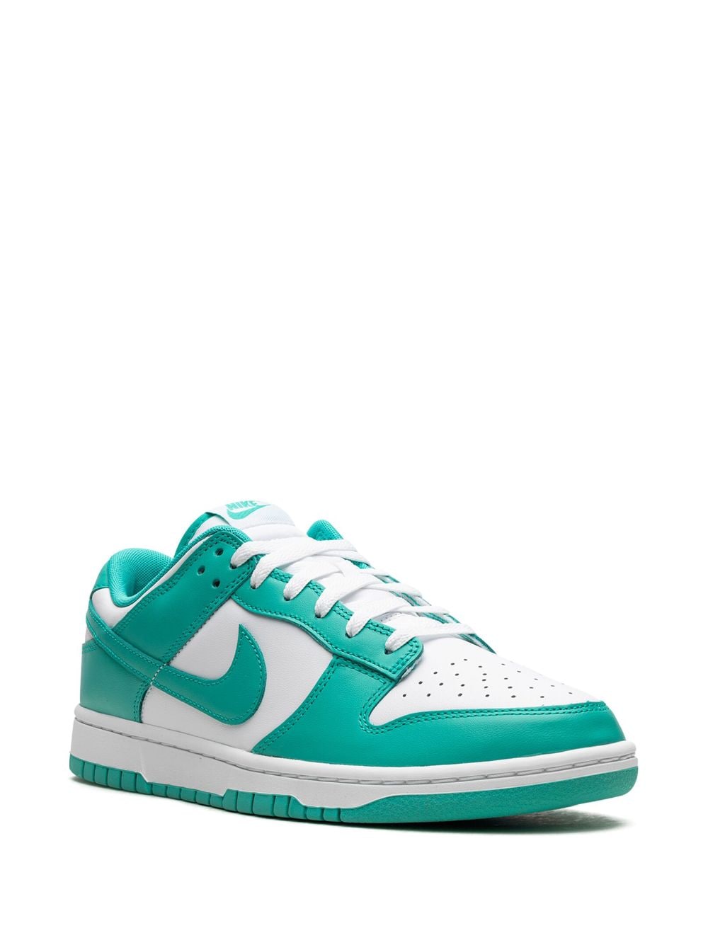 Shop Nike Dunk Low "clear Jade" Sneakers In Green
