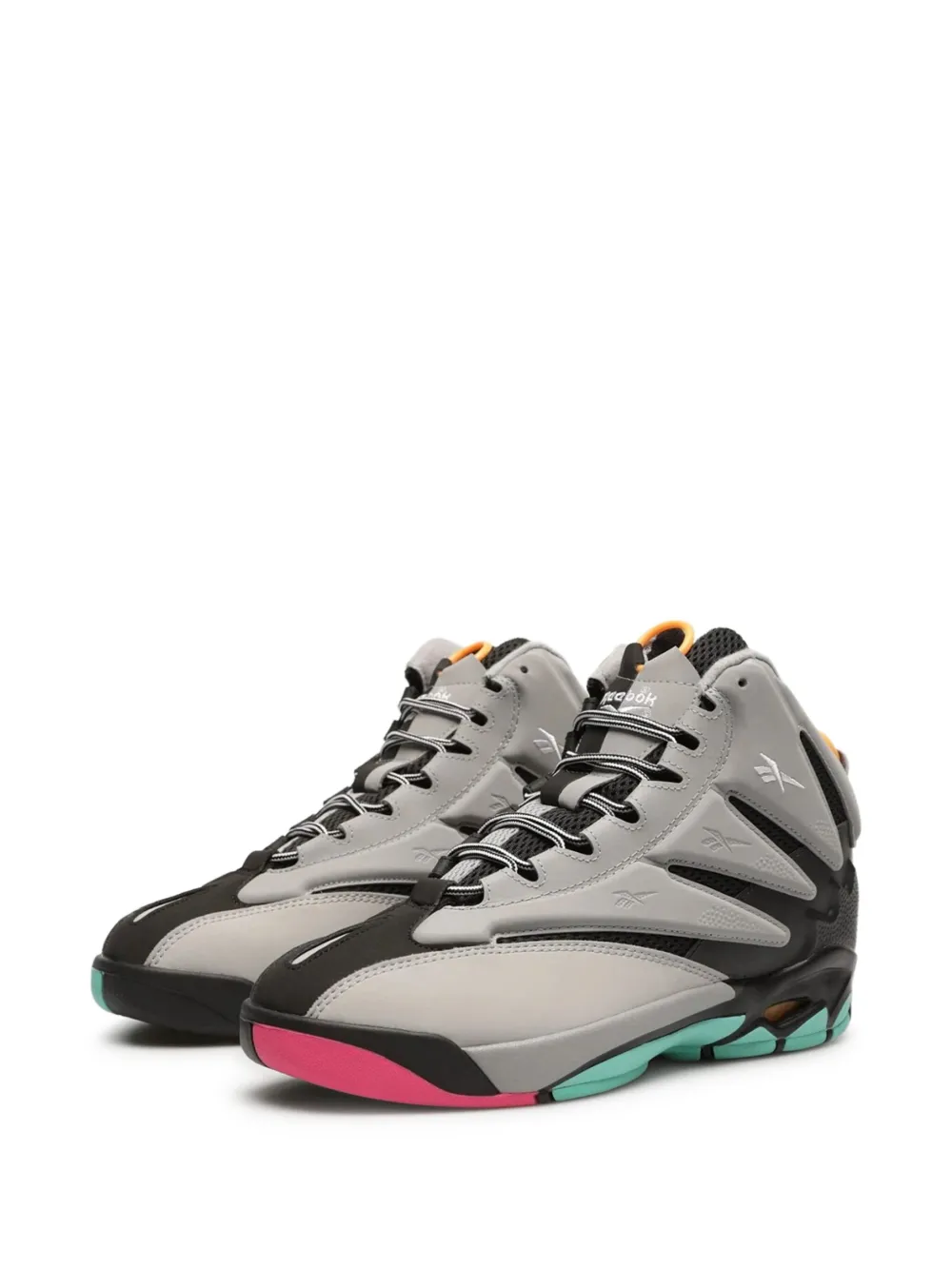 Reebok The Blast "The Alamo Core Black Laser Pink Cyber Mint" sneakers