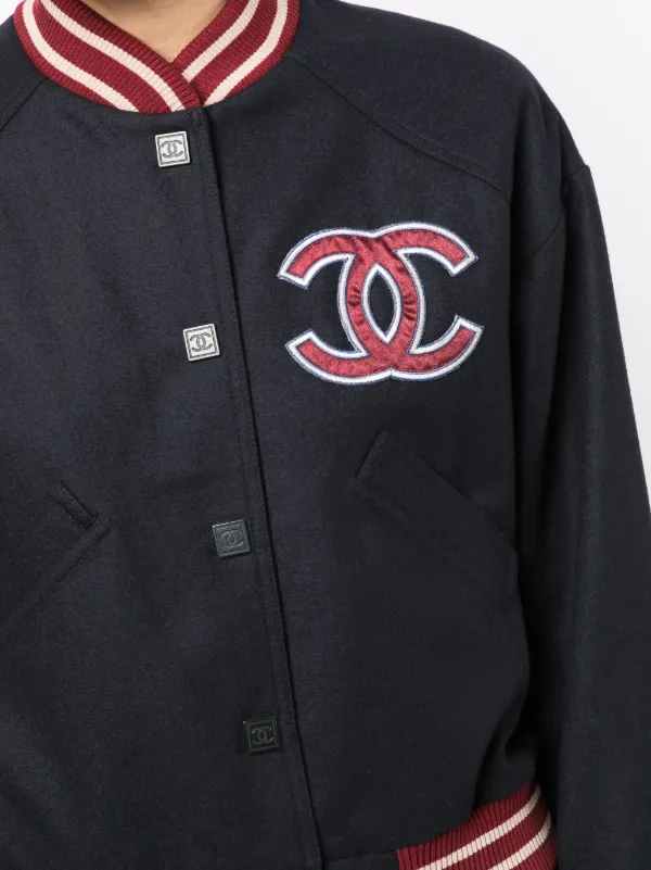 chanel varsity jacket