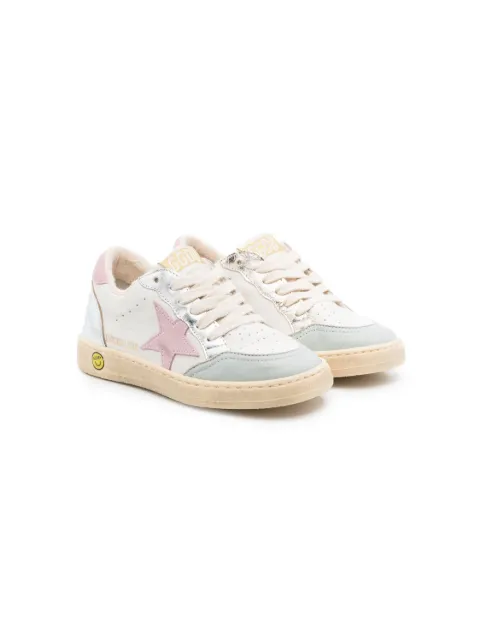 Golden Goose Kids Ballstar goatskin sneakers