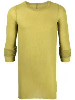 yellow longline t shirt