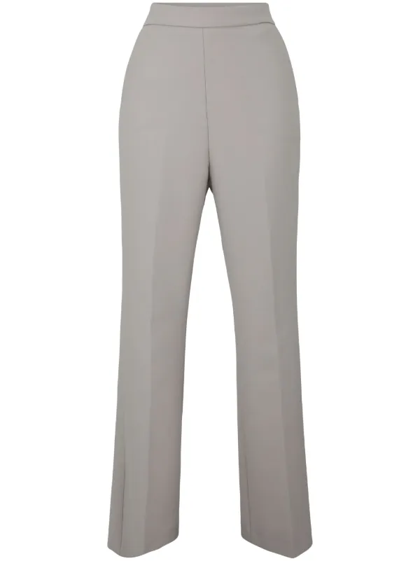 パンツ FABIANA FILIPPI GREY WOOL PANTS FABIANA FILIPPI Women's Pants Trousers Gray Wool Size XXL