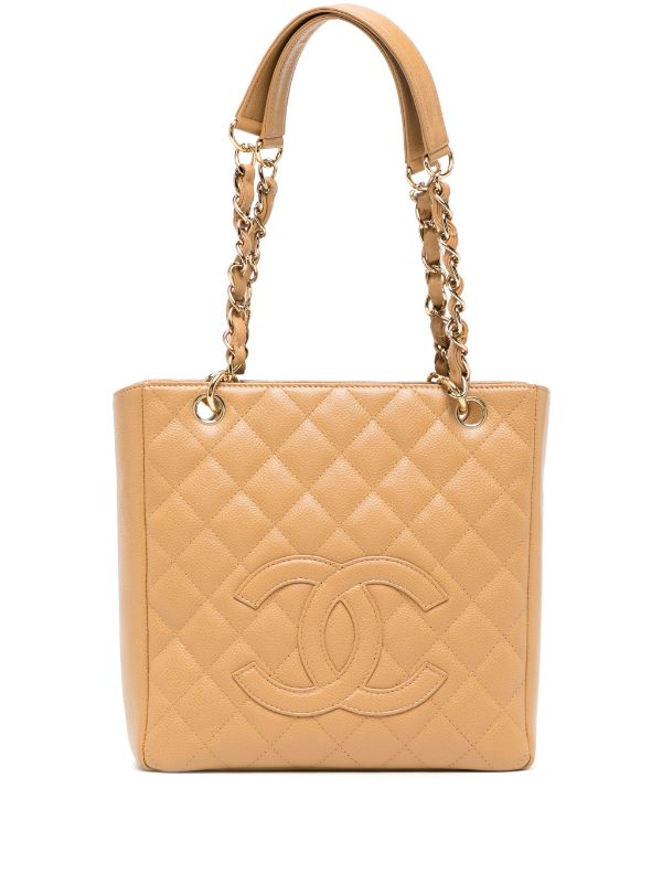 CHANEL Pre-Owned 2005 Petite Shopping Tote Bag - Farfetch