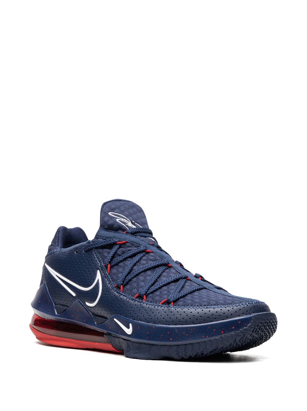 Nike Lebron 17 Low "Duquesne University Away PE" sneakers - Blauw