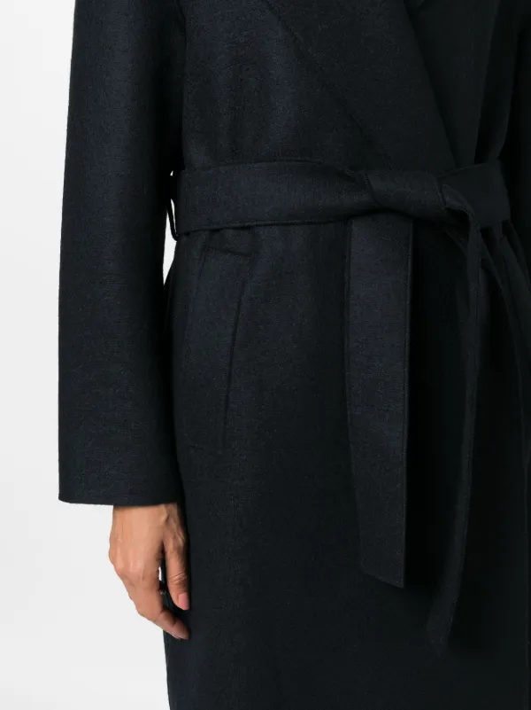 Cos belted wool clearance coat