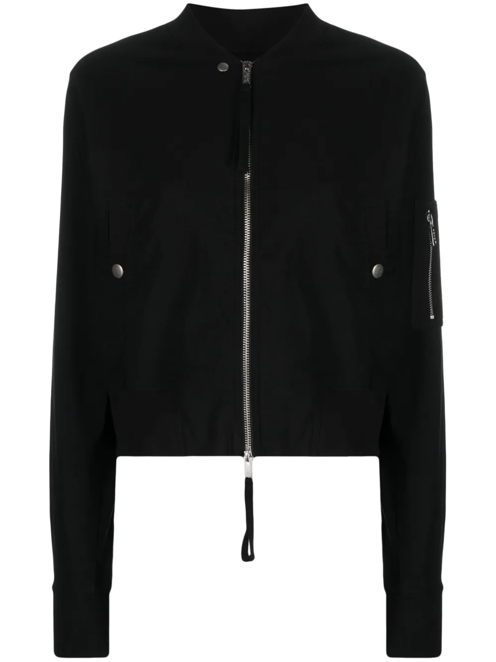 Fitted shop bomber jacket