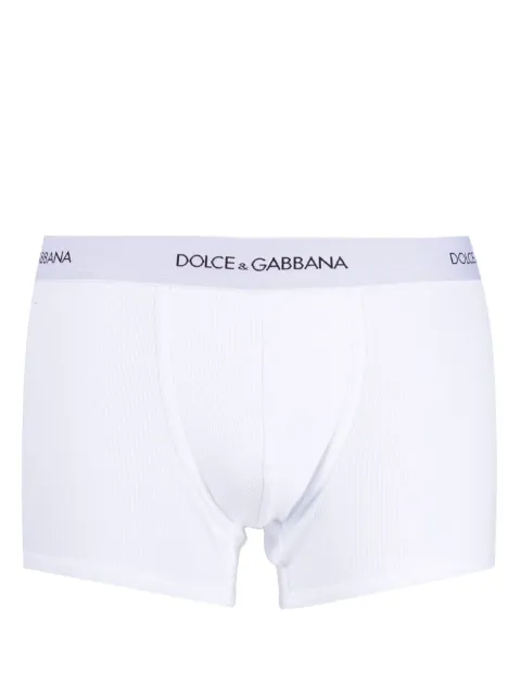 Dolce & Gabbana bóxeres con logo en la pretina 