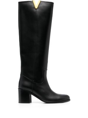Via Roma 15 Side slit-detail Ankle Boots - Farfetch