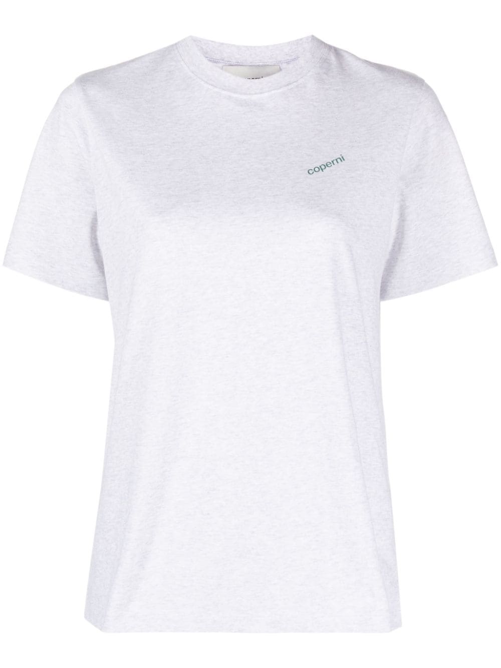 Image 1 of Coperni logo-print cotton T-shirt
