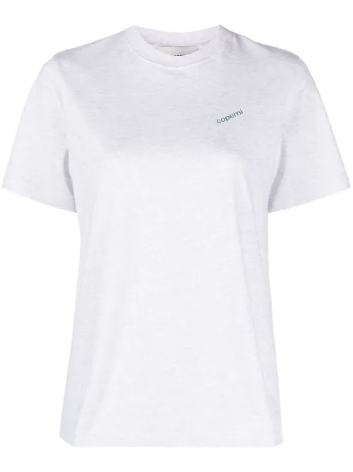 T-shirt en coton à logo imprimé - Coperni - Modalova