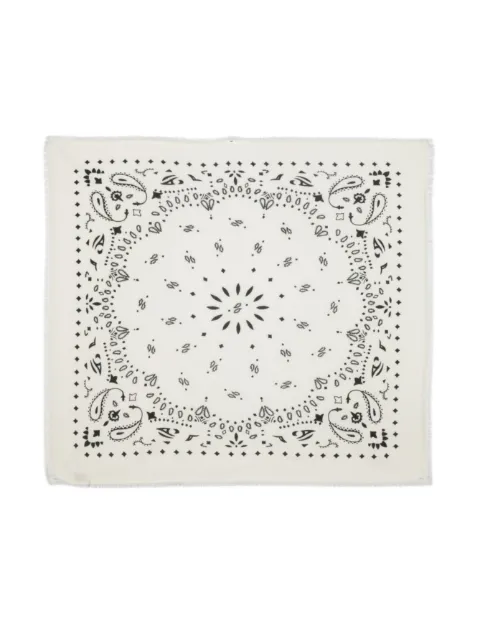 kujten Hachiko paisley-print cashmere scarf