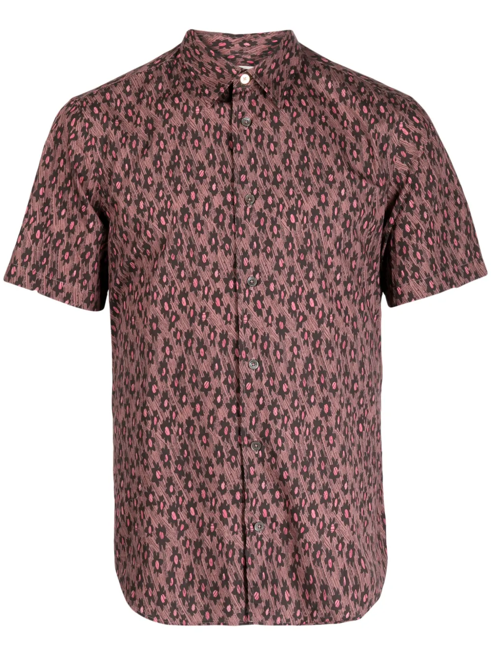Paul Smith Overhemd met bloemenprint Roze