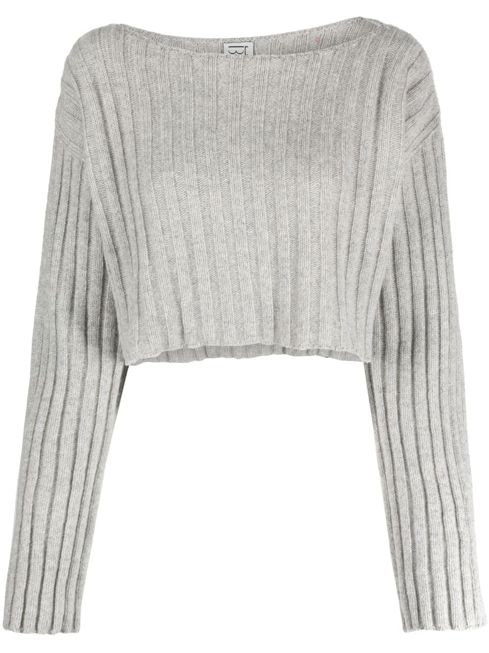 Baserange Macau ribbed-knit Cropped Jumper - Farfetch