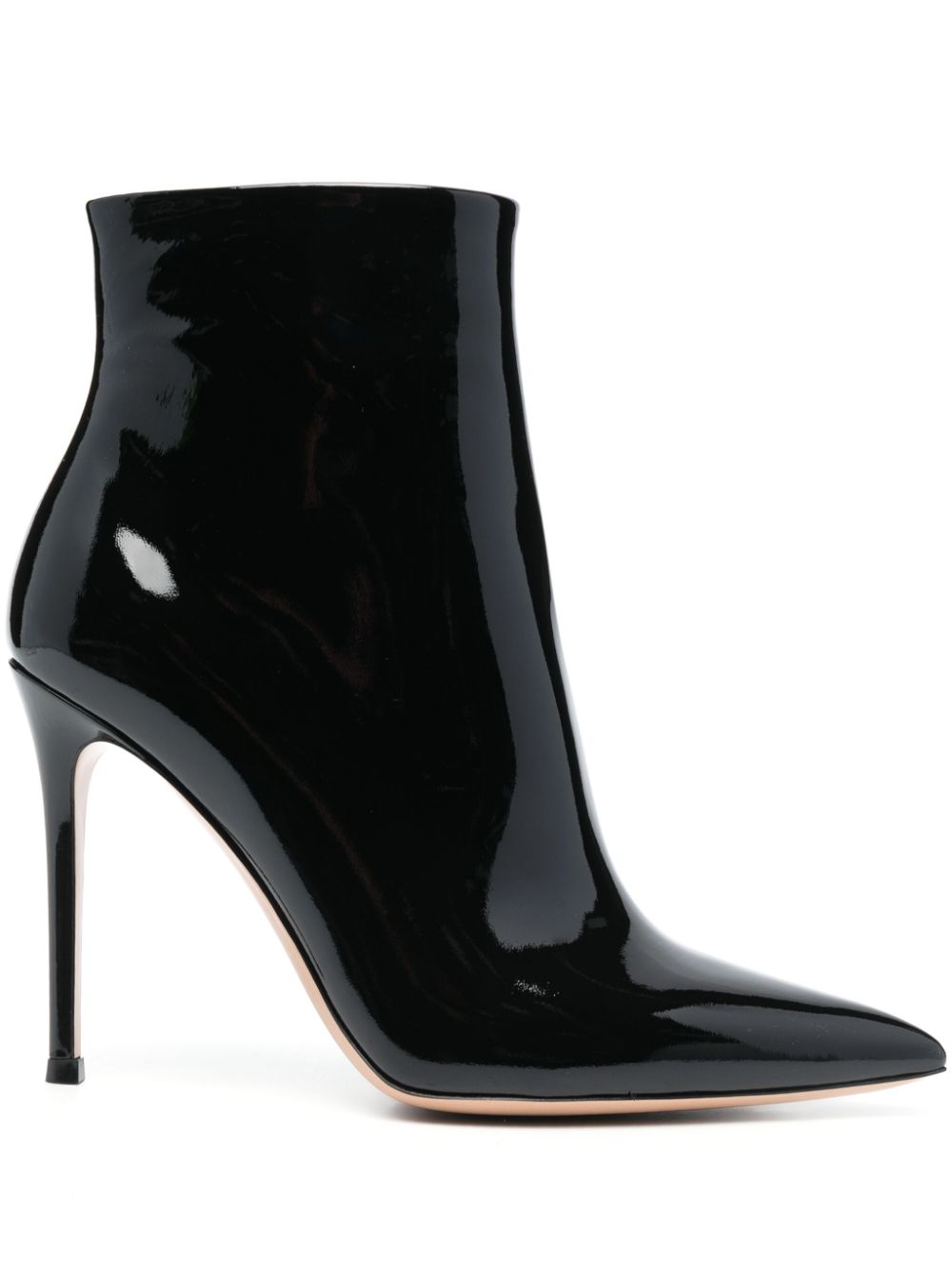 Gianvito Rossi 110mm patent leather boots - Black