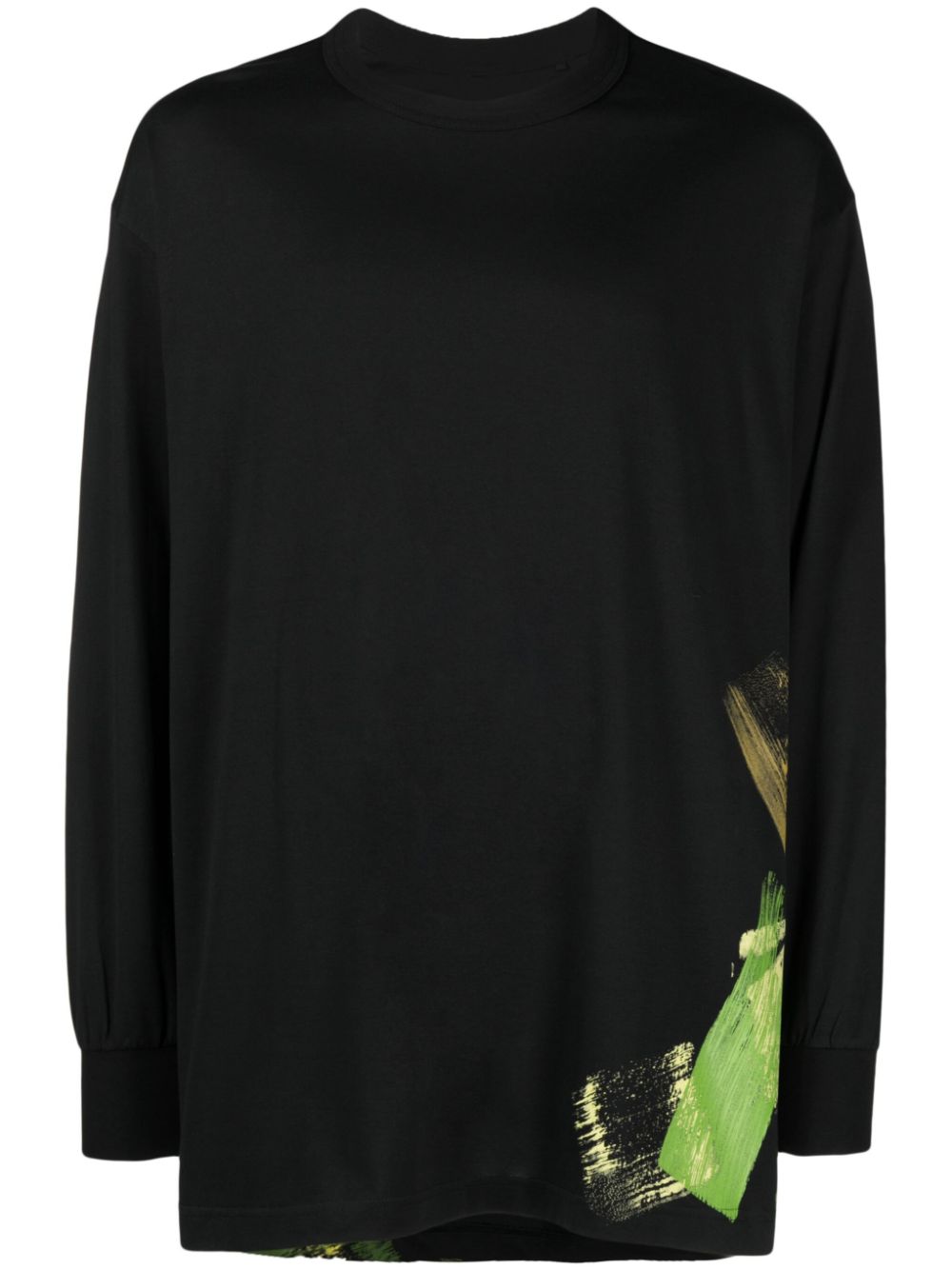 graphic-print long-sleeve T-shirt