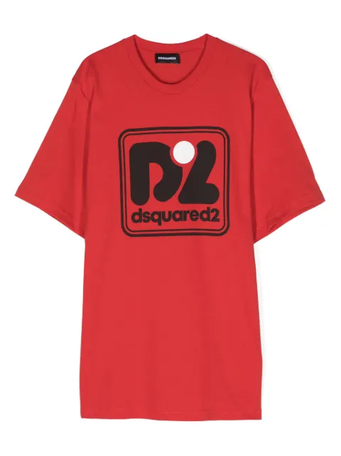 DSQUARED2 KIDS logo-print short-sleeve T-shirt