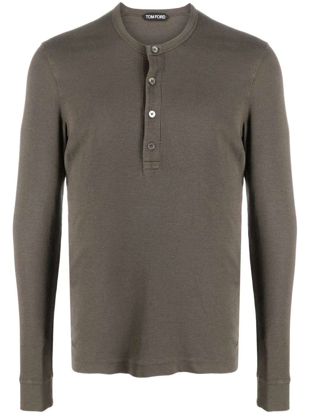 TOM FORD Serafine ribbed top | Brown | Image 1