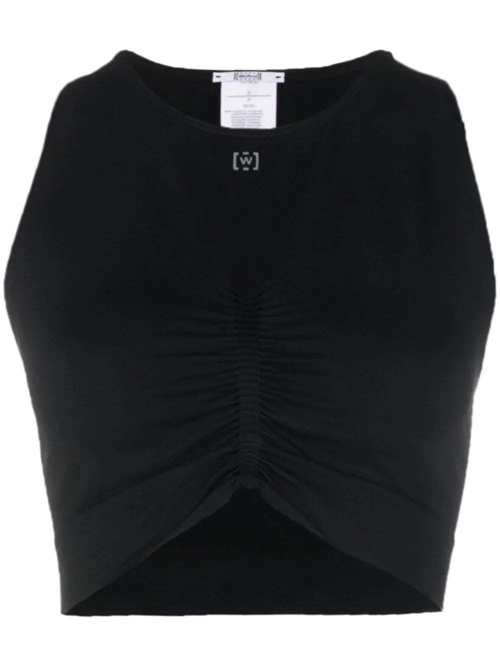 ruched-detailing performance top