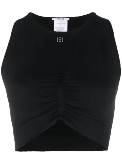 Wolford ruched-detailing performance top