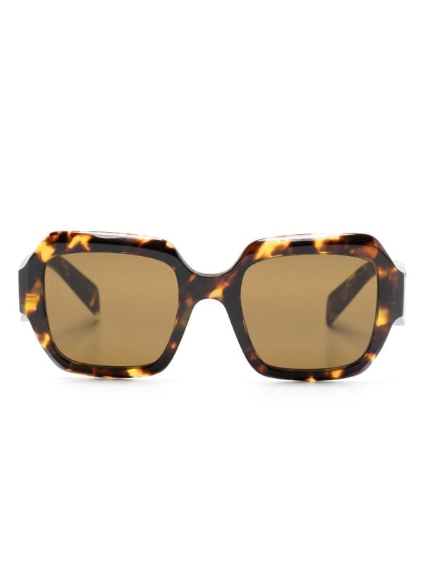 CELINE, Oversize Bold-Frame Logo-Embellished Sunglasses