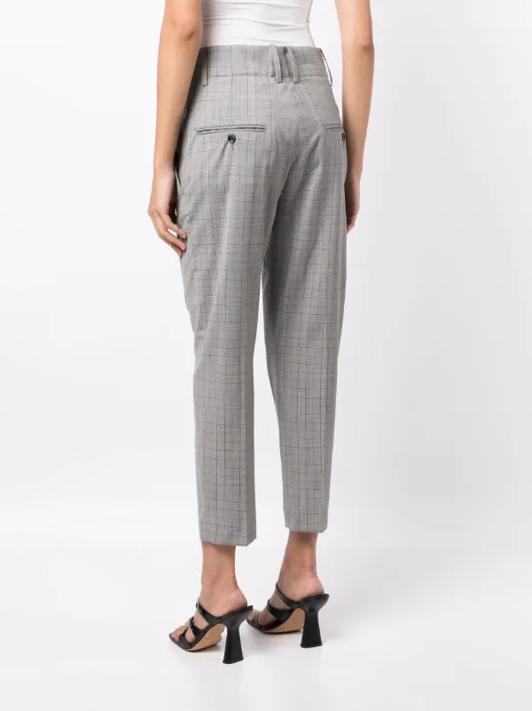 ISABEL MARANT Naolia virgn-wool Trousers | Grey | FARFETCH
