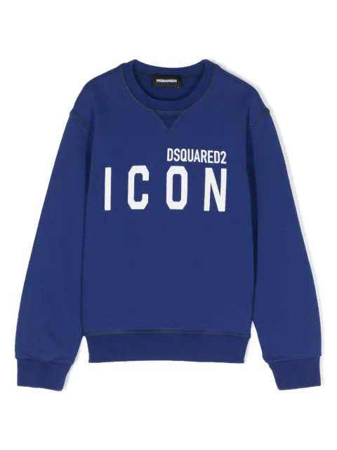 DSQUARED2 KIDS Icon-print cotton sweatshirt