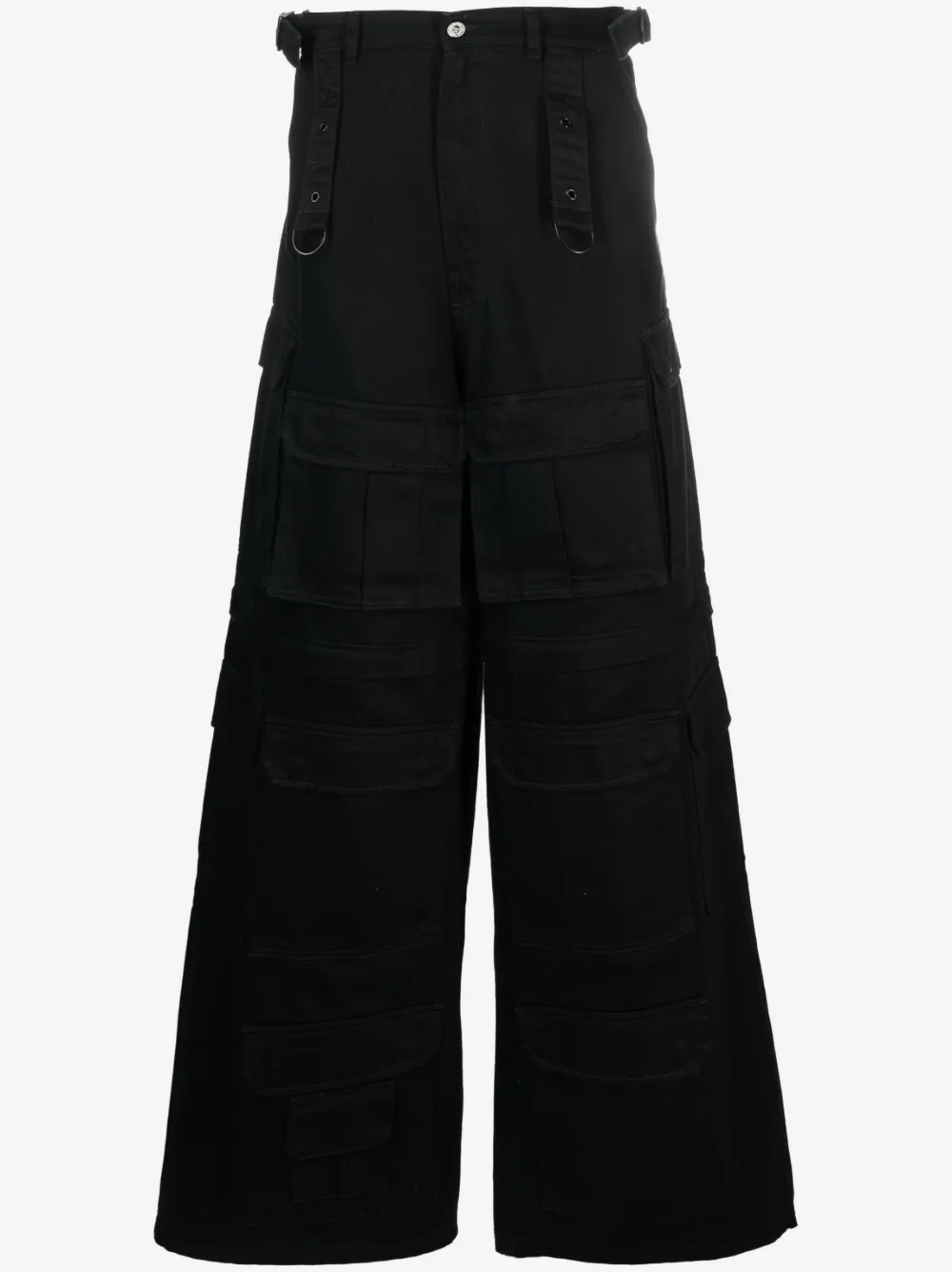 VETEMENTS ワイド カーゴパンツ | ブラック | Image 1