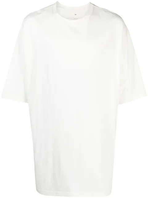 Y-3 logo-patch cotton T-shirt