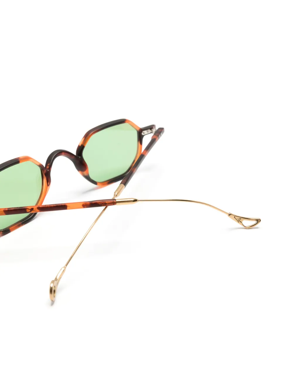  Eyepetizer Lauren Geometric-frame Sunglasses - Brown 