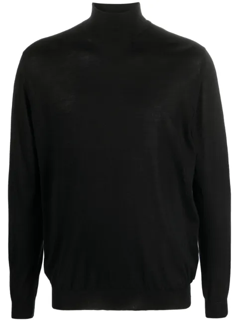 Malo roll-neck fine-knit jumper