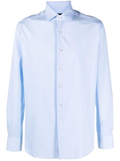 Xacus button-down long-sleeve shirt