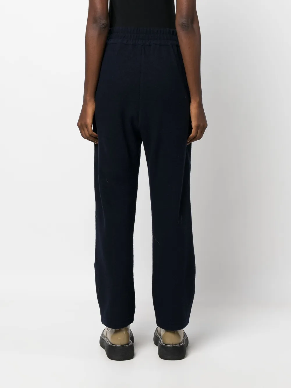 Gentry Portofino High-waist Straight-leg In Blue