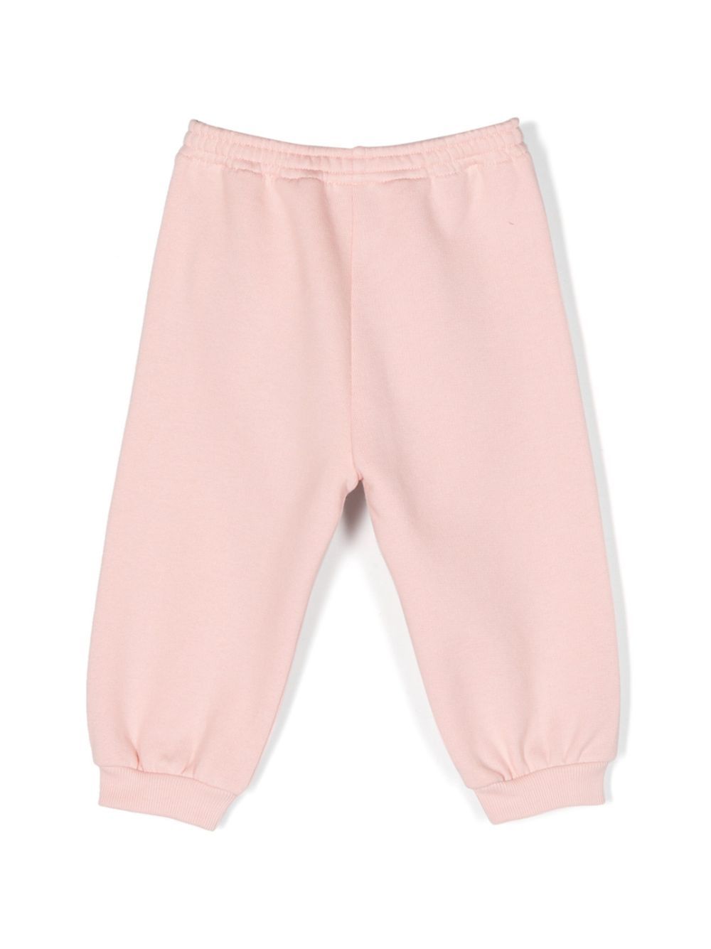 Image 2 of Gucci Kids pantalon de jogging en coton à patch logo