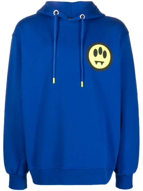 BARROW logo-print cotton hoodie