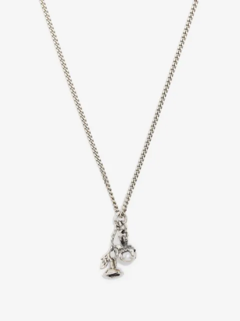 Emanuele Bicocchi wild rose pendant necklace